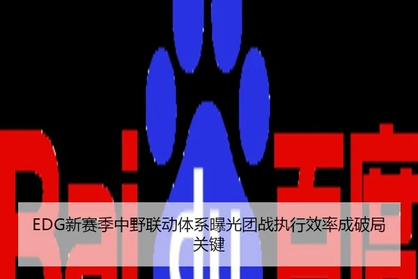 EDG新赛季中野联动体系曝光团战执行效率成破局关键